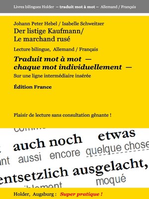 cover image of Der listige Kaufmann / Le marchand rusé